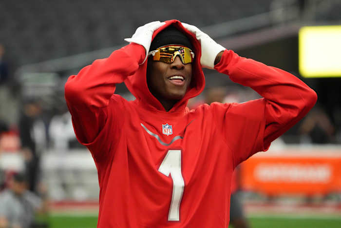 CB Sauce Gardner at the Pro Bowl Games